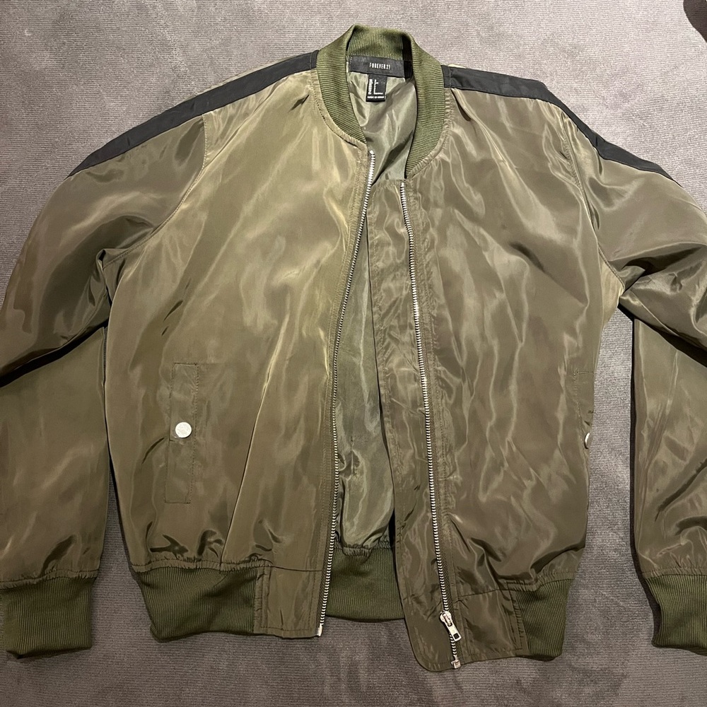 forever 21 bomber jacket